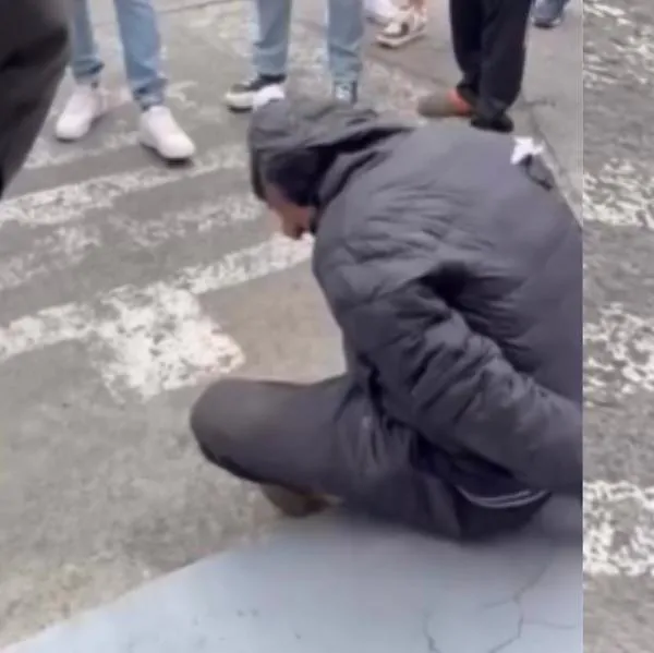 Cogieron a ladrón en Pasto y los ciudadanos le aplicaron duro castigo