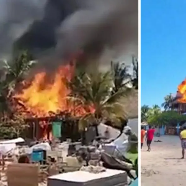 Hotel Dos Aguas (Rincón del Mar) se incendió y así quedó: hay fotos y video