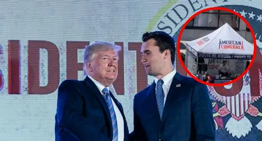 Video ataque a Charlie Kirk: momento en el que le disparan a activista Trump