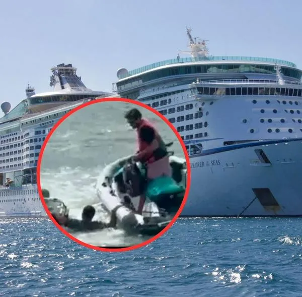 Hombre saltó de un crucero para no pagar millonaria deuda: lo atraparon