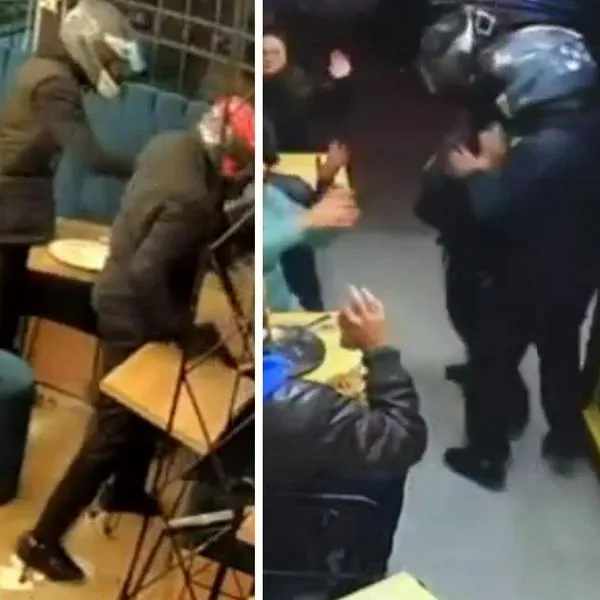 Bogotá: ladrones Luna Azul habrían robado en pizzería el día anterior