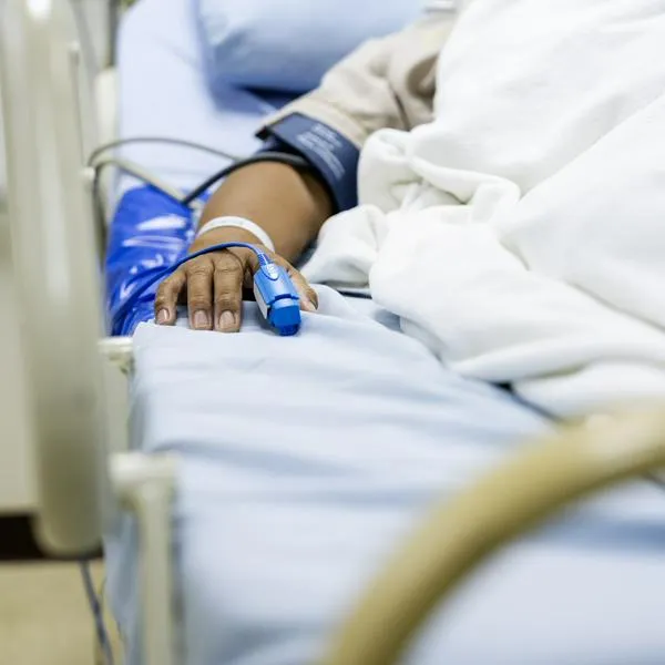 Joven hospitalizado