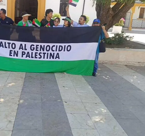 Vallenatos alzan la voz por la paz y justicia en  Palestina