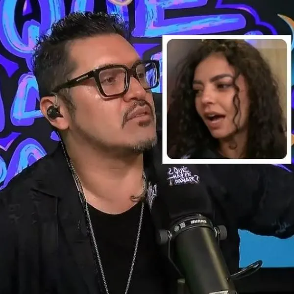 Fotos Hassam y Valentina Taguado, en nota de que Hassam expuso cómo es su nueva novia ante Valentina Taguado en programa de RCN