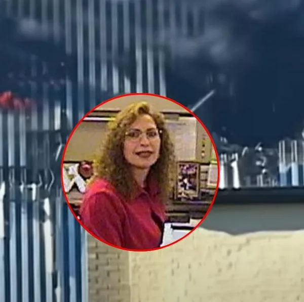 Quién es Edna Cintrón, la mujer que saluda en video atentado torres gemelas 11-S