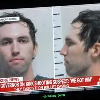 Estos son los aterradores mensajes en las balas de Tyler Robinson, sospechoso de asesinar a Charlie Kirk en un evento político de Estados Unidos.