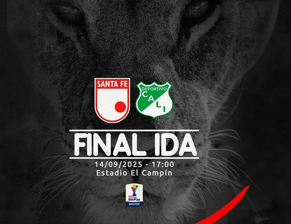 Primer partido de la Liga Femenina en Bogotá entre Santa Fe vs. Cali  