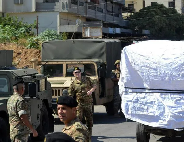 La OLP entrega armas del mayor campo de refugiados palestinos de Líbano