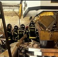Fuerte explosión en un bar dejó a 24 personas heridas en Madrid, España