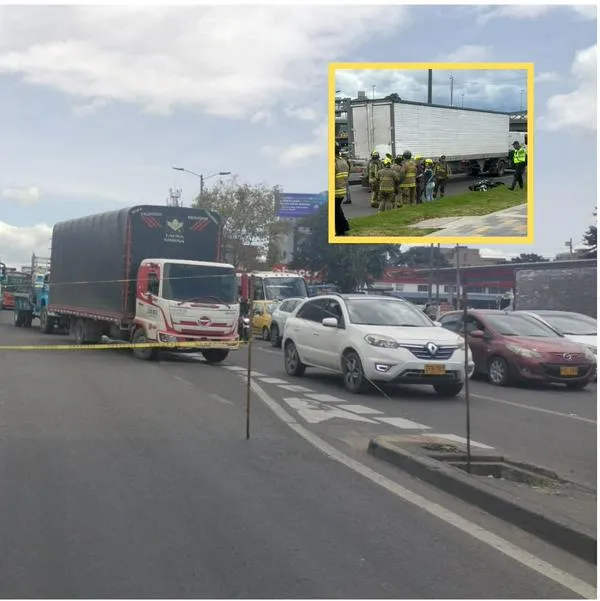 Movilidad Bogotá hoy: accidente Av. Boyacá con calle 80 deja motociclista muerto