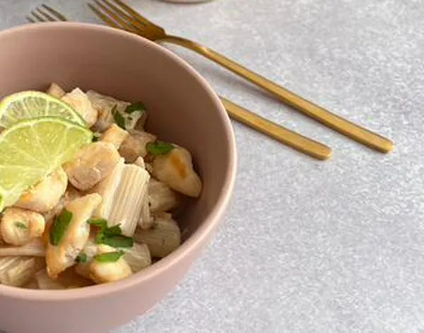 Receta para hacer pasta cremosa con limón 