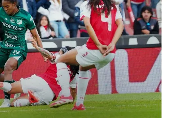 Las leonas atacaron primero: Santa Fe venció 1-0 al Deportivo Cali en la ida de la final de la Liga Femenina