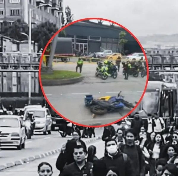 Accidente de tránsito en Bogotá: mujer motociclista perdió la vida en la NQS
