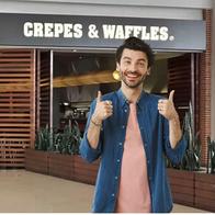 ¿Qué horarios maneja Crepes and Waffles? El del aeropuerto El Dorado es 24 horas