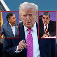 Petro y Maduro, los dos únicos mencionados con nombre propio por Trump