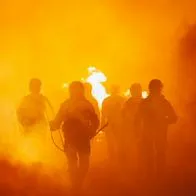 Incendio en estación de Policía de Funza; motín de presos
