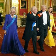 Video de Trump con Rey Carlos III: le dio varias palmadas