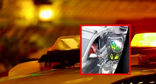 Policía fuera de servicio enfrentó a ladrón en motocicleta y delincuente murió 