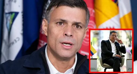 Leopoldo López habló de supuestos vínculos de Petro con 'Cartel de los Soles'