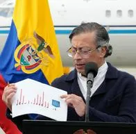"Me siento en la calle del cartucho": panelista de Blu, por ofensas de Petro a Trump, luego de la desertificación por parte de Estados Unidos. 