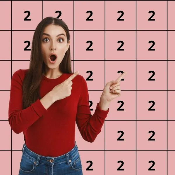 Una persona con excelente vista encuentra la letra Z en un minuto y sin enredos