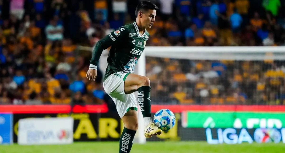 James Rodríguez estaría lesionado en León de México
