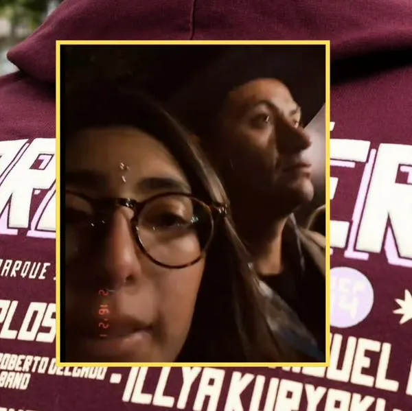 Tania Cortés publicó un video en el que señaló a Juan Carlos Cerón y a su pareja, Diana Daza, de agredirla en la salida del Festival Cordillera en Bogotá / IG: @Cordillerafestival - X: @_MenteAnalitica / Composición Pulzo