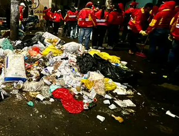 Control del espacio público en Kennedy dejó 30 toneladas de basura recogidas 
