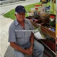 Video viral: anciano sorprende a Camilo Cifuentes al regalarle comida y más