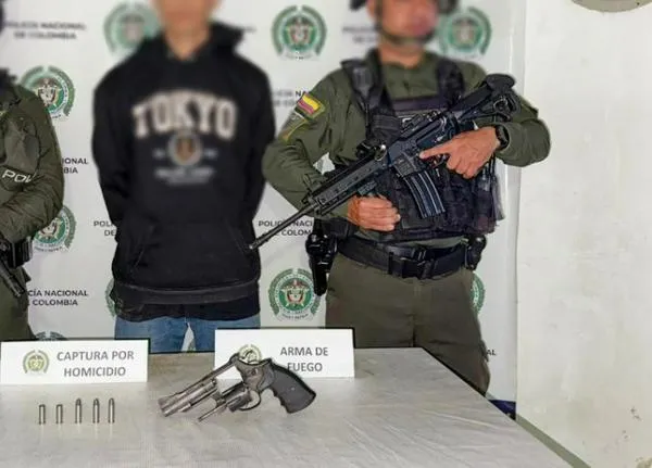 En flagrancia cayó alias Soldado, señalado de cometer homicidio en esta ciudad del Eje Cafetero