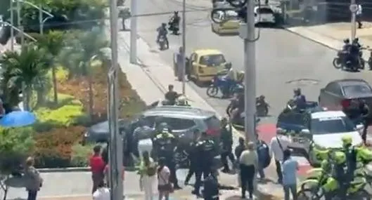 Ataque sicarial frente a conversatorio Centro Democrático Bucaramanga