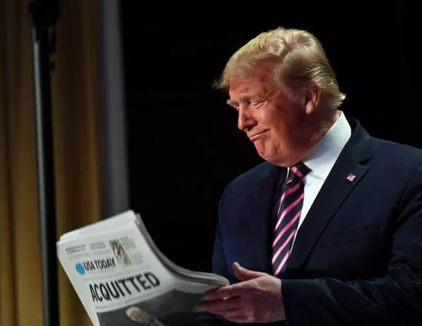 Juez federal desestima la demanda por difamación de Trump contra 'The New York Times'