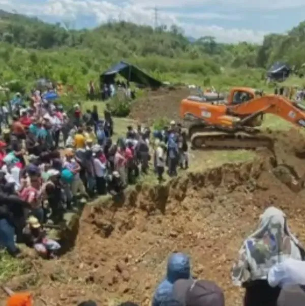 Encuentran sin vida a los mineros atrapados en yacimiento de oro del Cauca: había un menor de edad