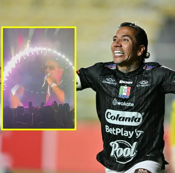 Tito 'El Bambino' le cantó a Dayro Moreno en concierto de Silvestre Dangond