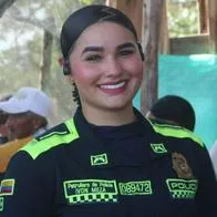 Patrullera en Sucre es nombrada la más linda de Colombia: quién es y fotos