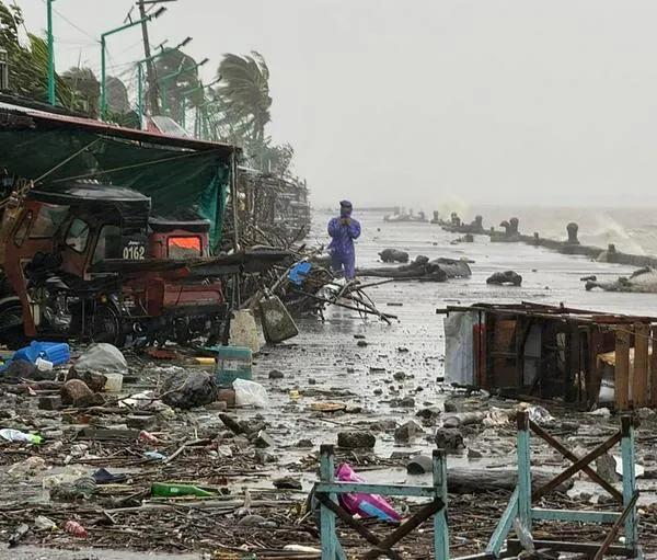 Supertifón en Filipinas: videos de lo que pasa