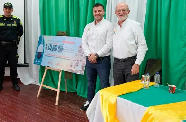 Municipio de Caldas recibe $850 millones para instalar cámaras de seguridad con reconocimiento de placas