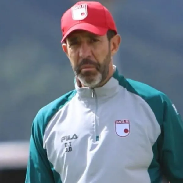 Jorge Bava, entrenador de Santa Fe