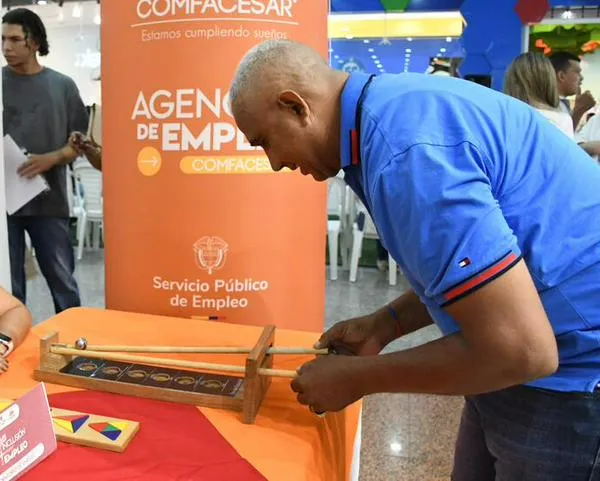 Cuarta Feria de Inclusión Laboral de Comfacesar remitió a 38 personas con discapacidad a vacantes disponibles