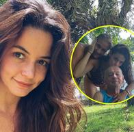 Murió el papá de ‘Maleja’ Restrepo y ella lo despidió con desgarrador mensaje; estaba en UCI