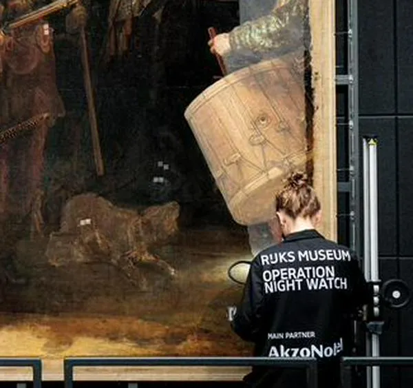 Rembrandt copió perro de otro artista para “La ronda de noche”, según el Rijksmuseum