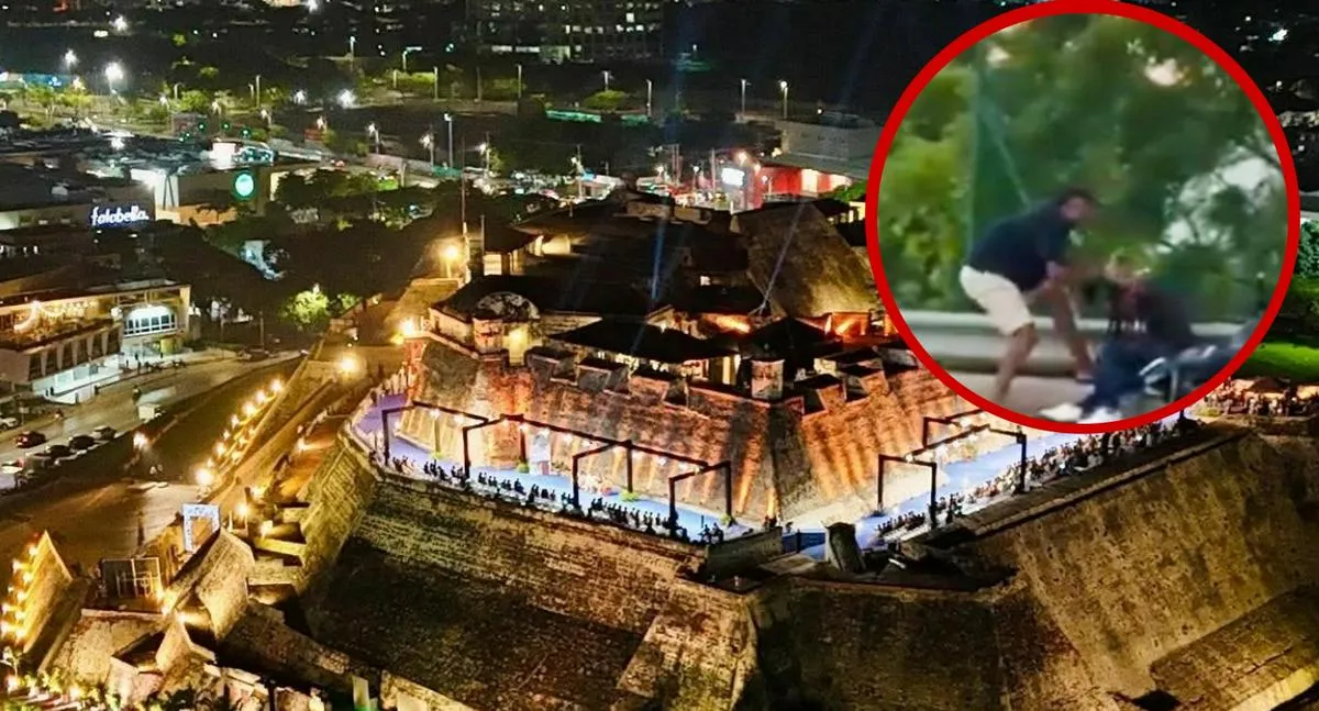 Ataque brutal contra mujer en Cartagena en video: alcalde estalla y captura