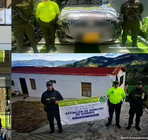 Ocupan bienes avaluados en más de $9.000 millones a banda de minería ilegal en Antioquia