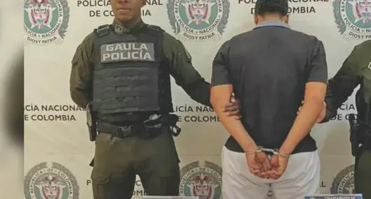 Capturado en pleno parque de Circasia mientras recibía dinero de una extorsión