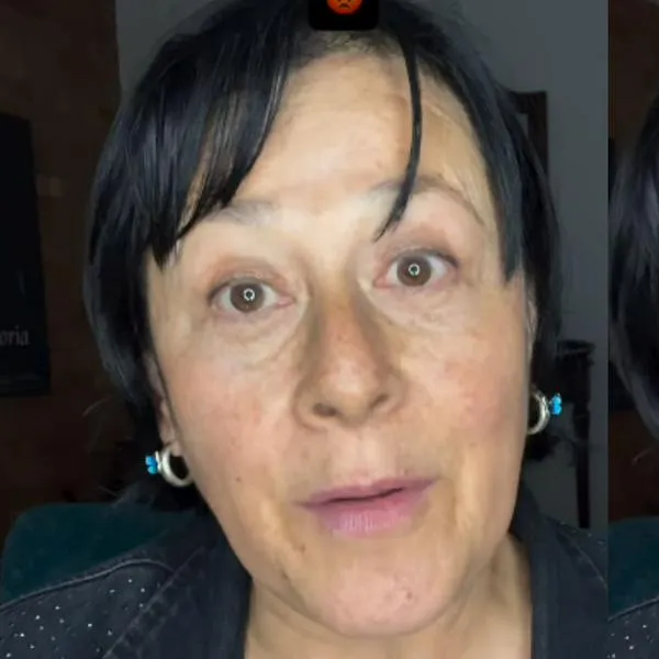 Alina Lozano fue agredida por un vendedor de arepas y le lanzó un objeto