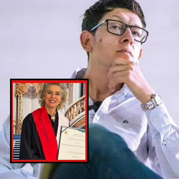 Daniel Rojas, ministro de Educación y Margarita Rosa de Francisco