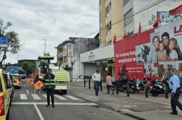 Manizales: ¿hasta cuándo habrá trancones en la avenida Santander? Este es el plazo de las obras viales