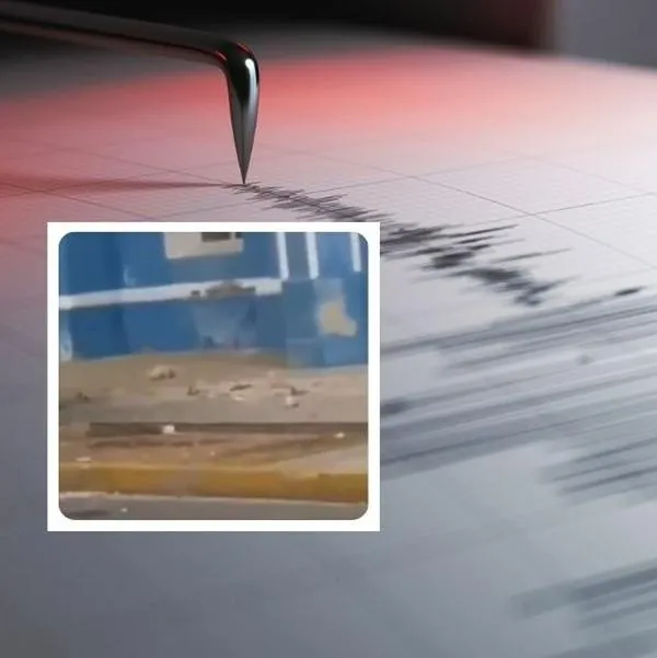 Fotos de temblor y daños ,en nota de video de daños por temblor 6.0 en Colombia de miércoles 24 de septiembre de 2025