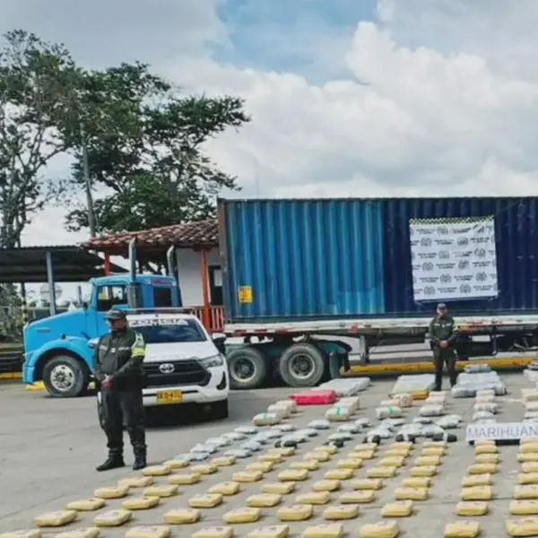 Dos golpes al narcotráfico en el Quindío: incautada más de una tonelada de marihuana