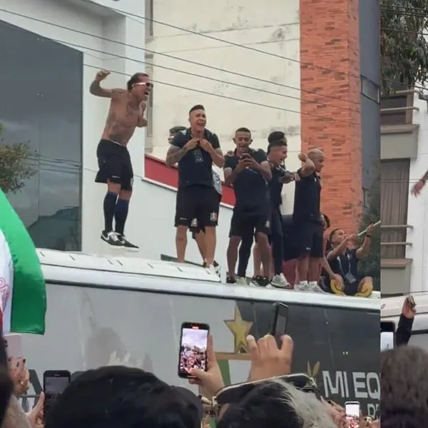 Once Caldas llegó celebrando antes de jugar con Independiente del Valle: video